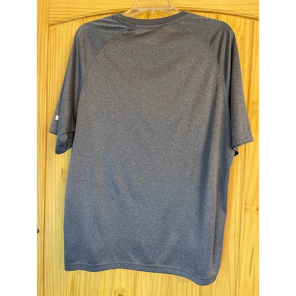 Champion University of Arkansas Short Sleeved Shirt in gray. Size L - Picture 2 of 5